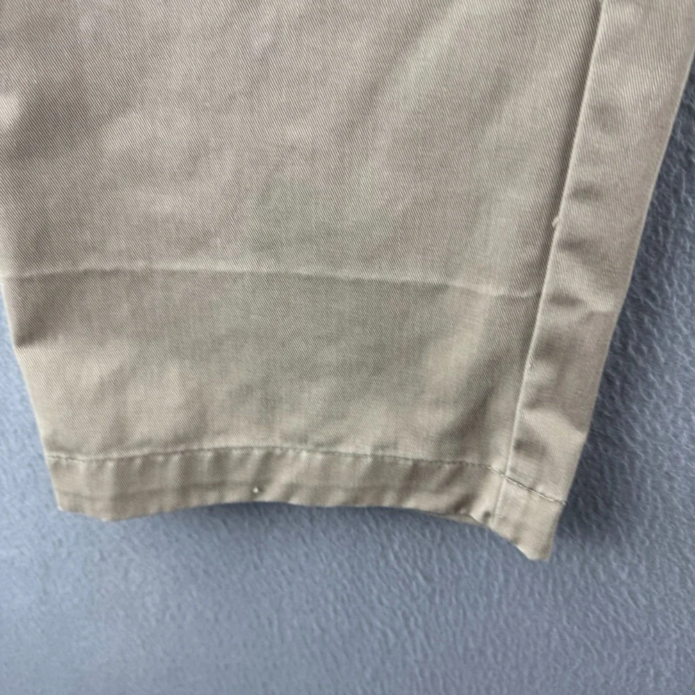 Vintage Polo Ralph Lauren Pants Mens 36x29 (Fits 34x29) Pleated Baggy Khaki